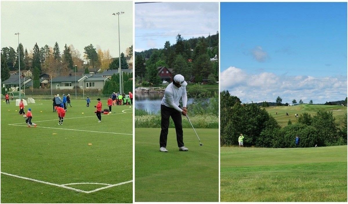 En kort kjøretur unna finner man fotballbane og Østmarka golfklubb med flotte turområder. Galleribilde