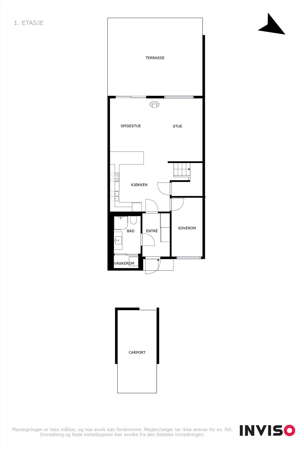 Planskisse 1. etasje Galleribilde