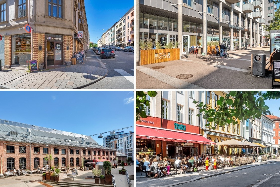 Umiddelbar nærhet til alt Løkka har å by på av serveringssteder og servicefasiliteter. Galleribilde