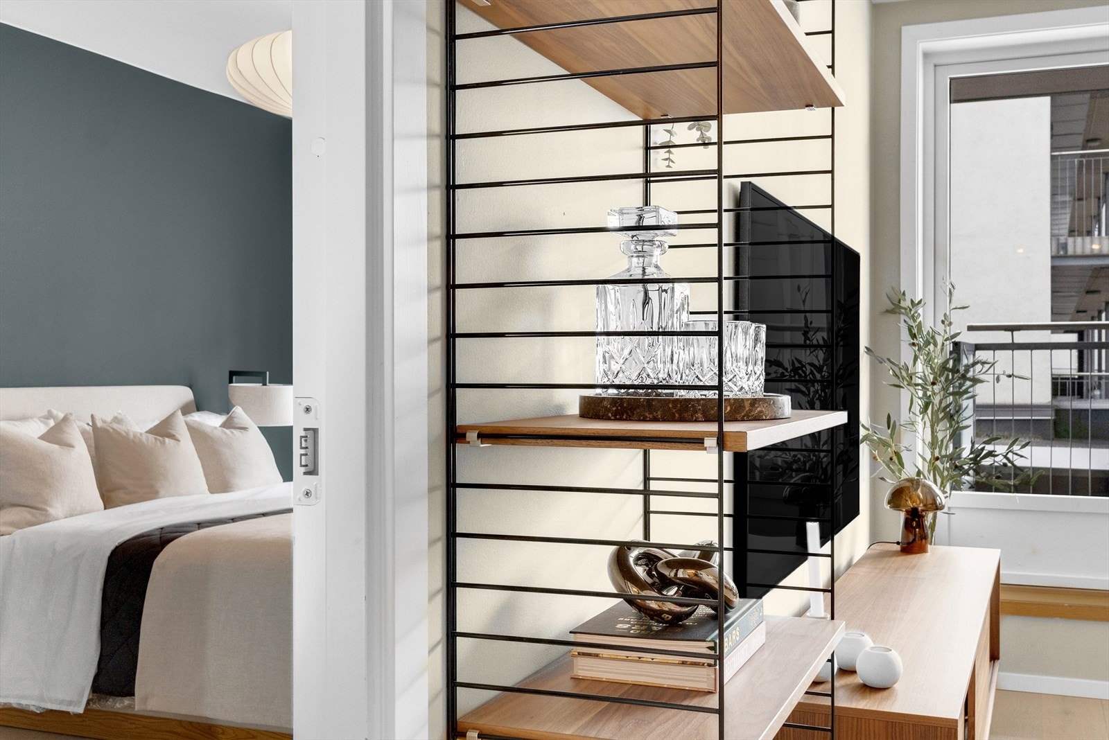 Soverommet har adkomst fra stuen. Galleribilde