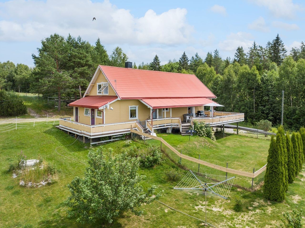 Fasade våningshus Galleribilde