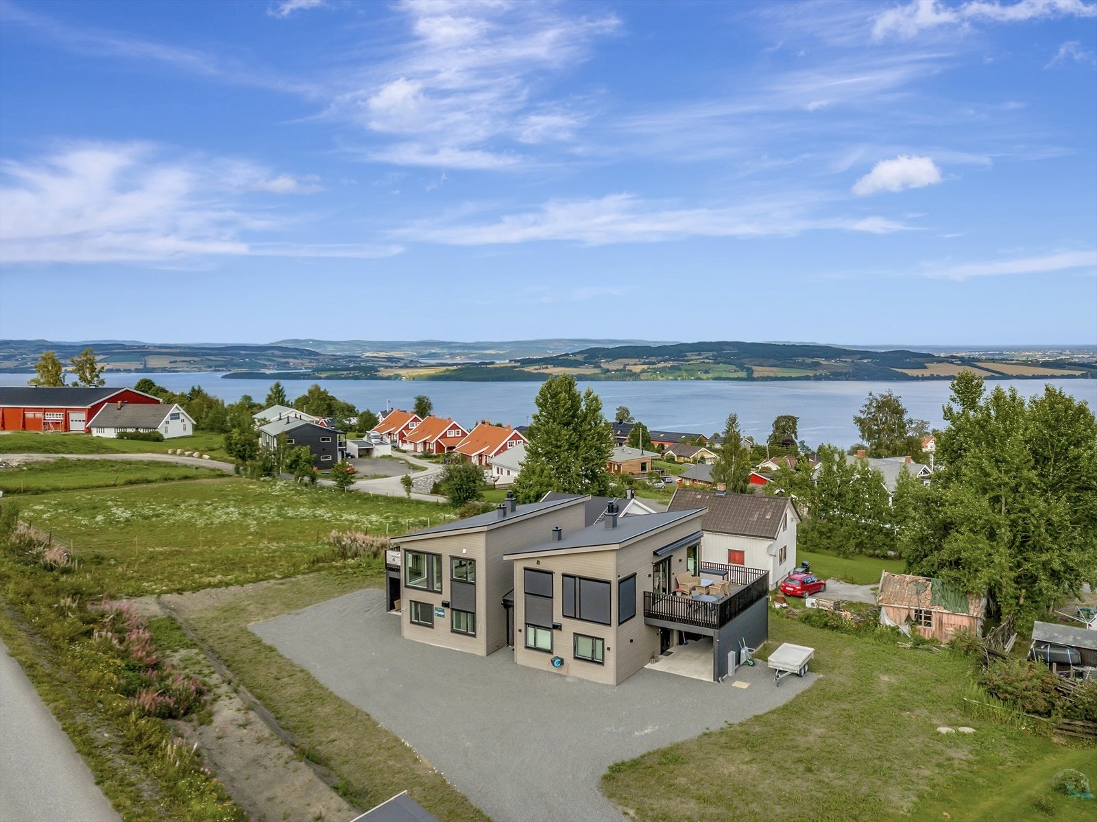 Dronefoto Galleribilde