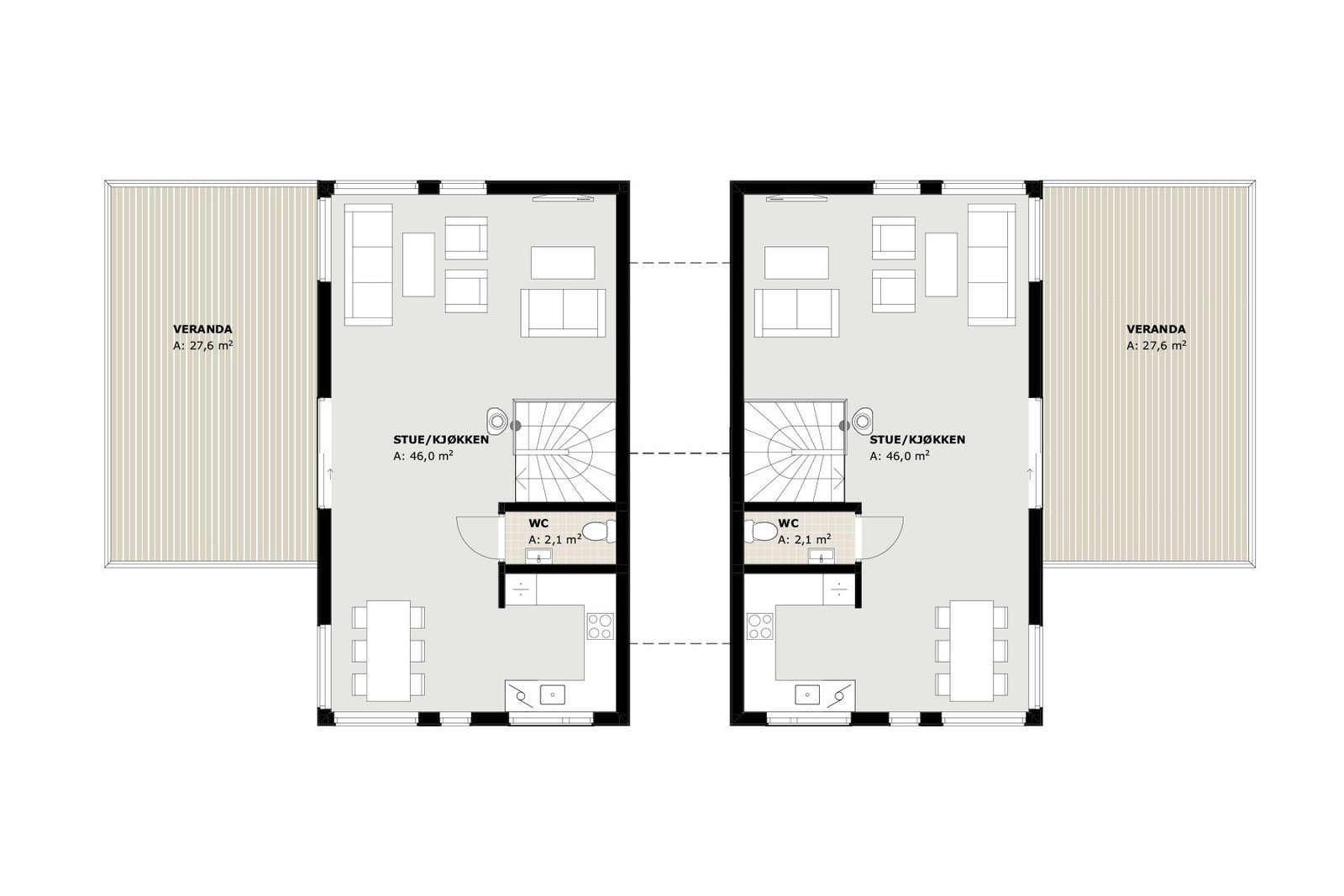 Plantegninger plan 2. Galleribilde