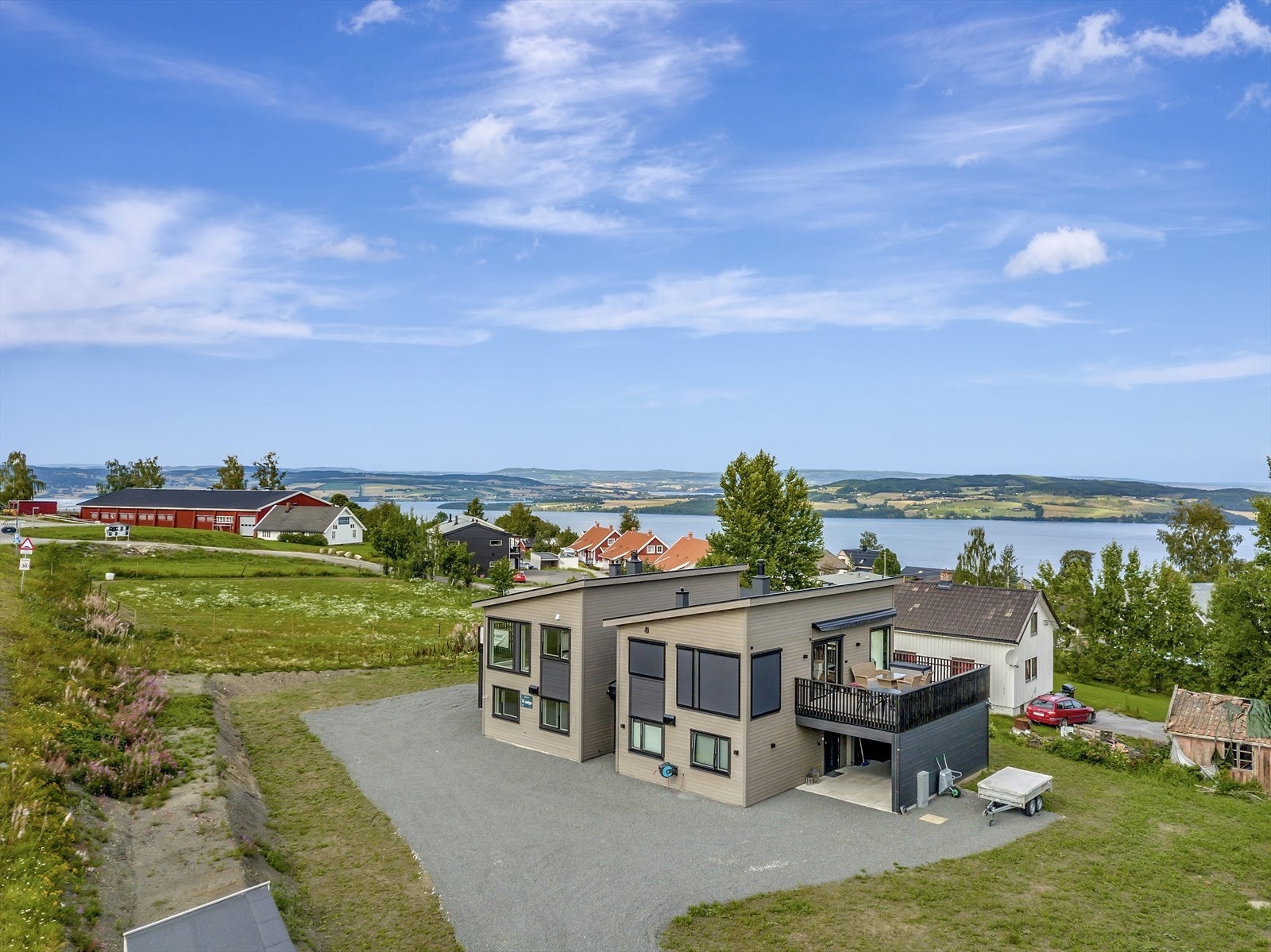 Dronefoto Galleribilde