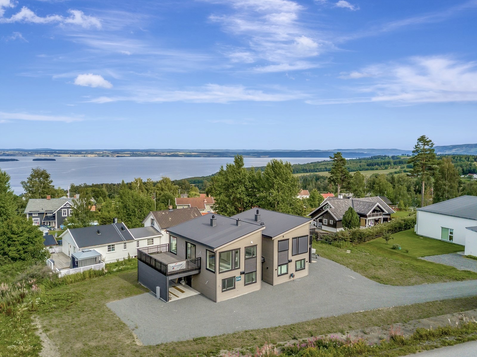 Dronefoto Galleribilde