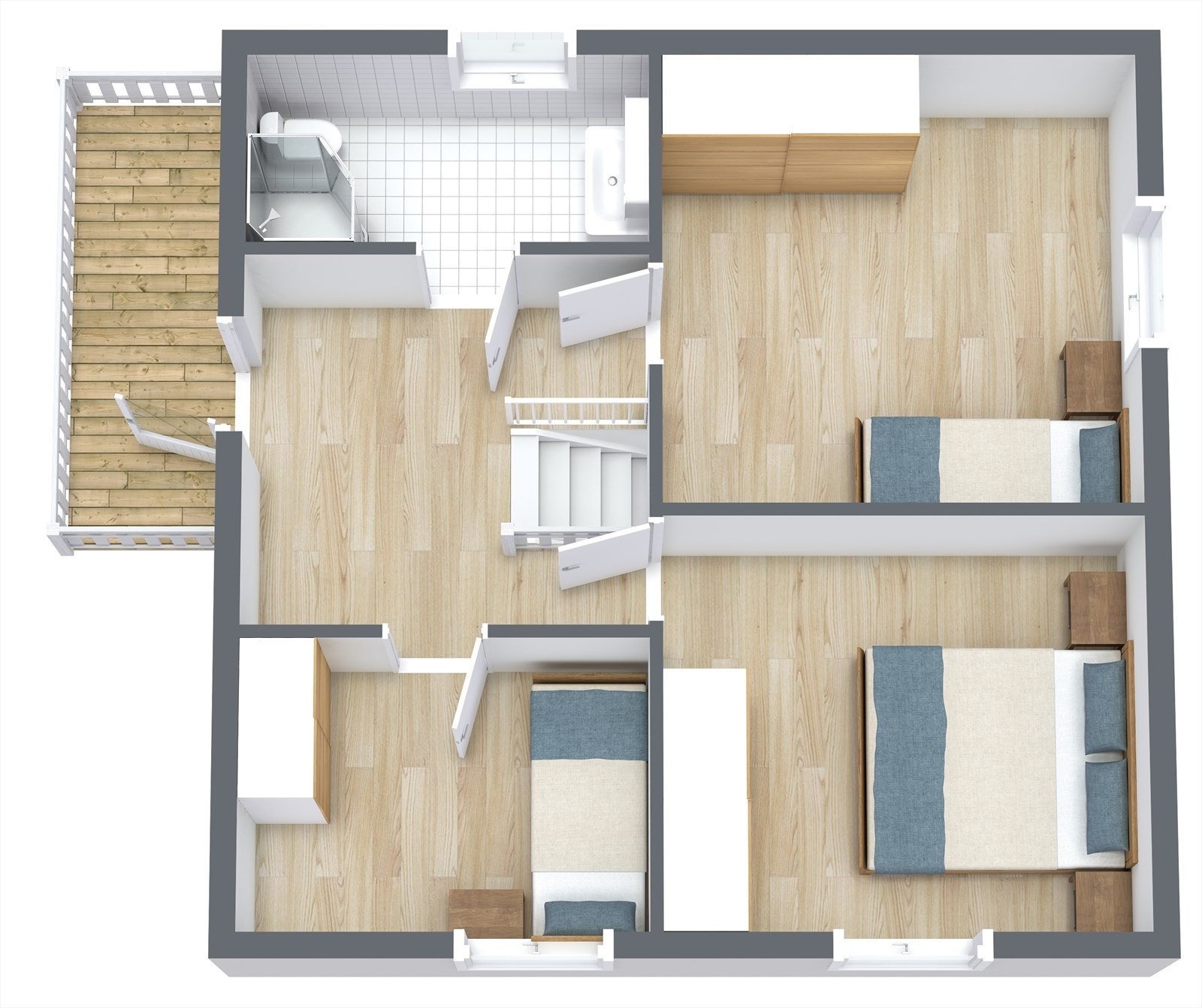 3D 2. etg. Galleribilde