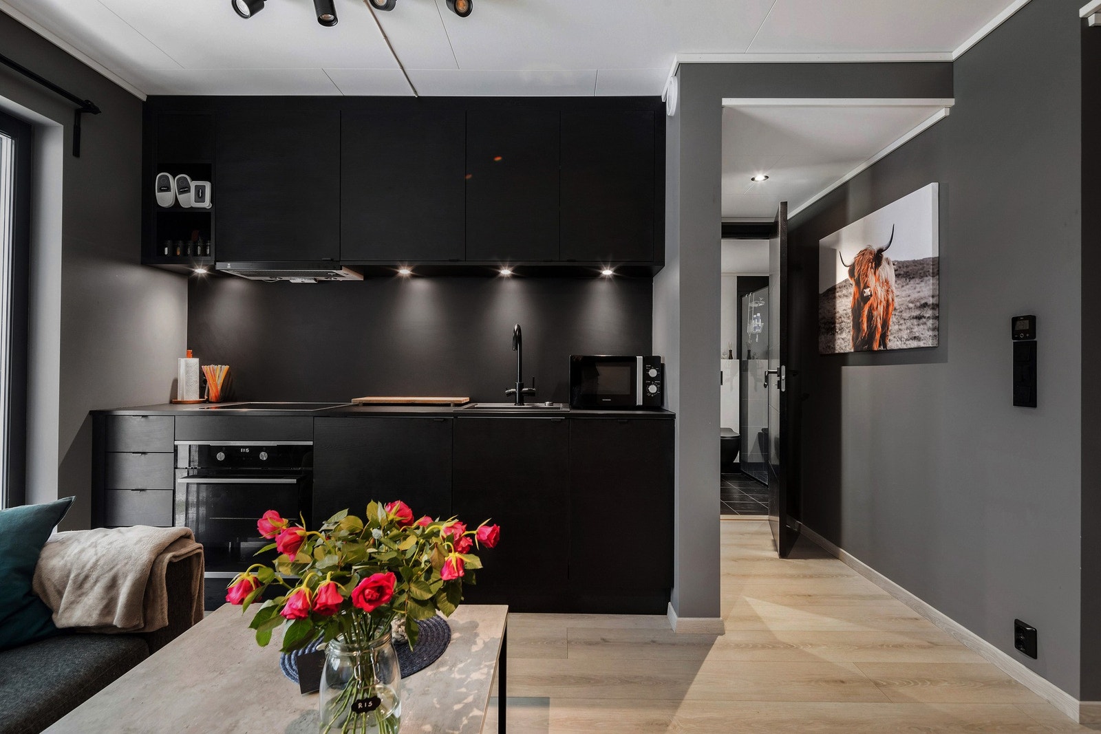 Den andre leiligheten er en 2-roms utleid for kr. 9.000,- pr mnd Galleribilde