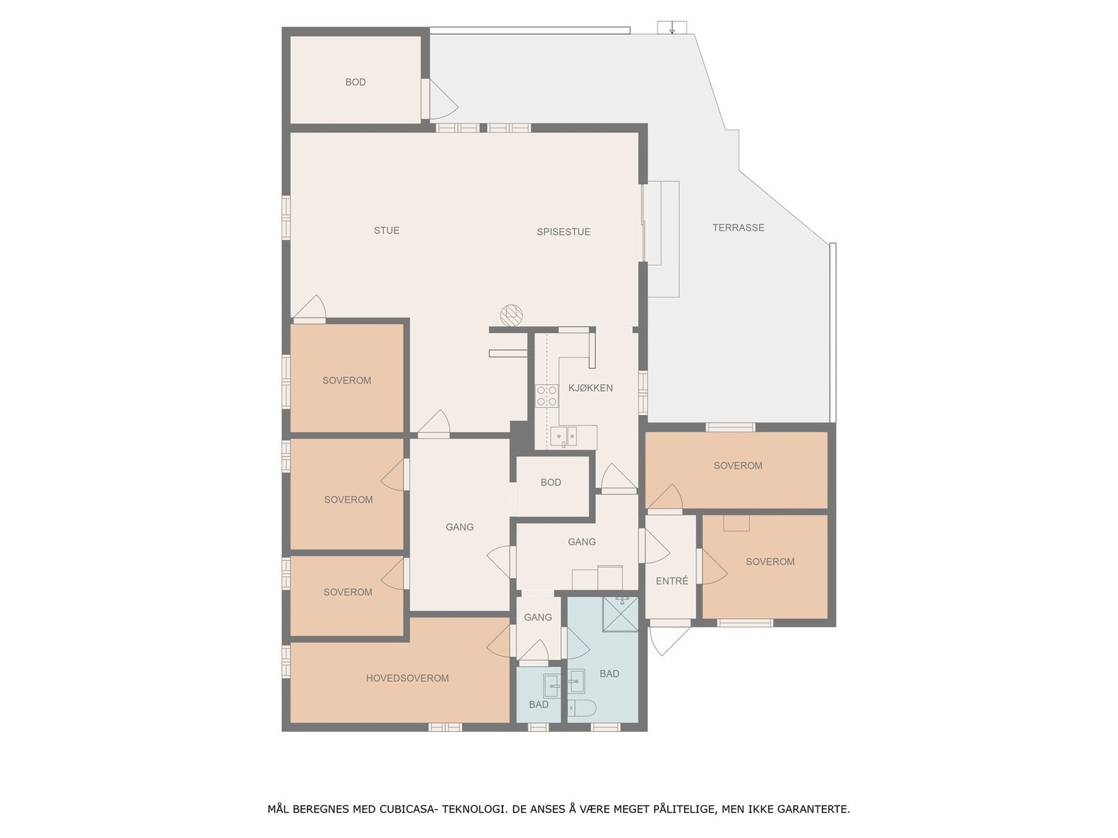 Planskisse Galleribilde