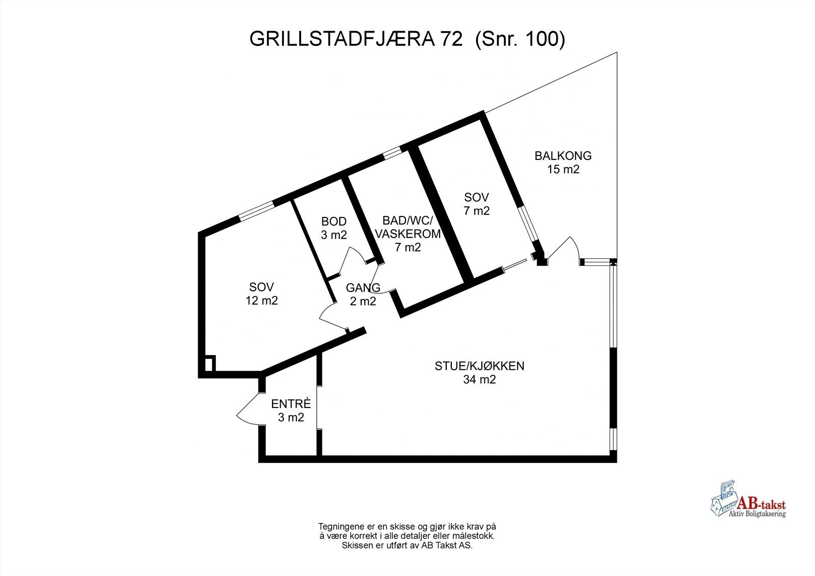 Planskisse Galleribilde