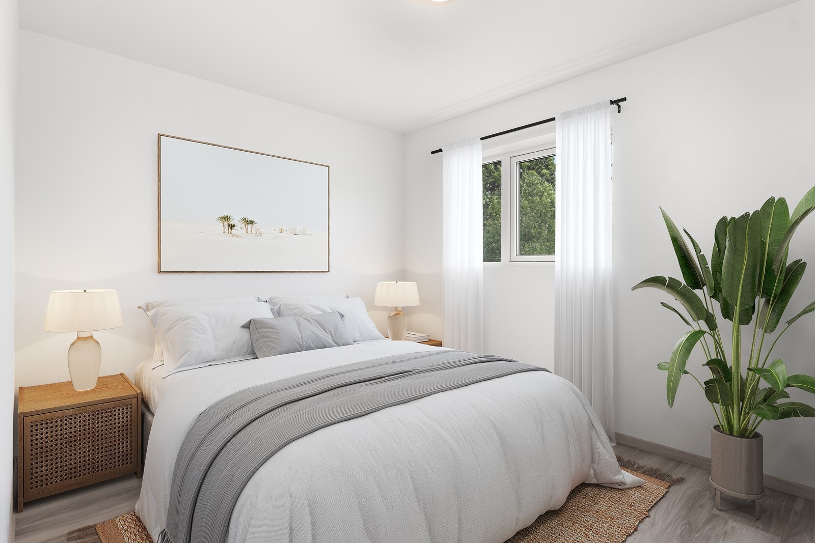 Illustrasjonsbilde. Soverom 1/ hovedsoverom med god størrelse. Rommet har adkomst fra gang. Galleribilde