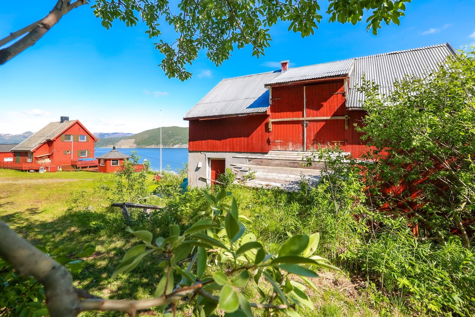 Fjøsen blir i dag brukt til lagring Galleribilde