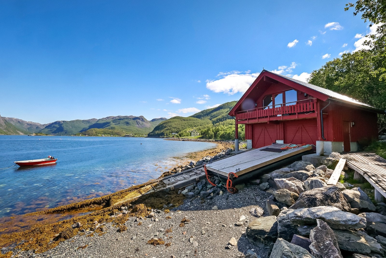 Naustet ble bygd i 2001 Galleribilde