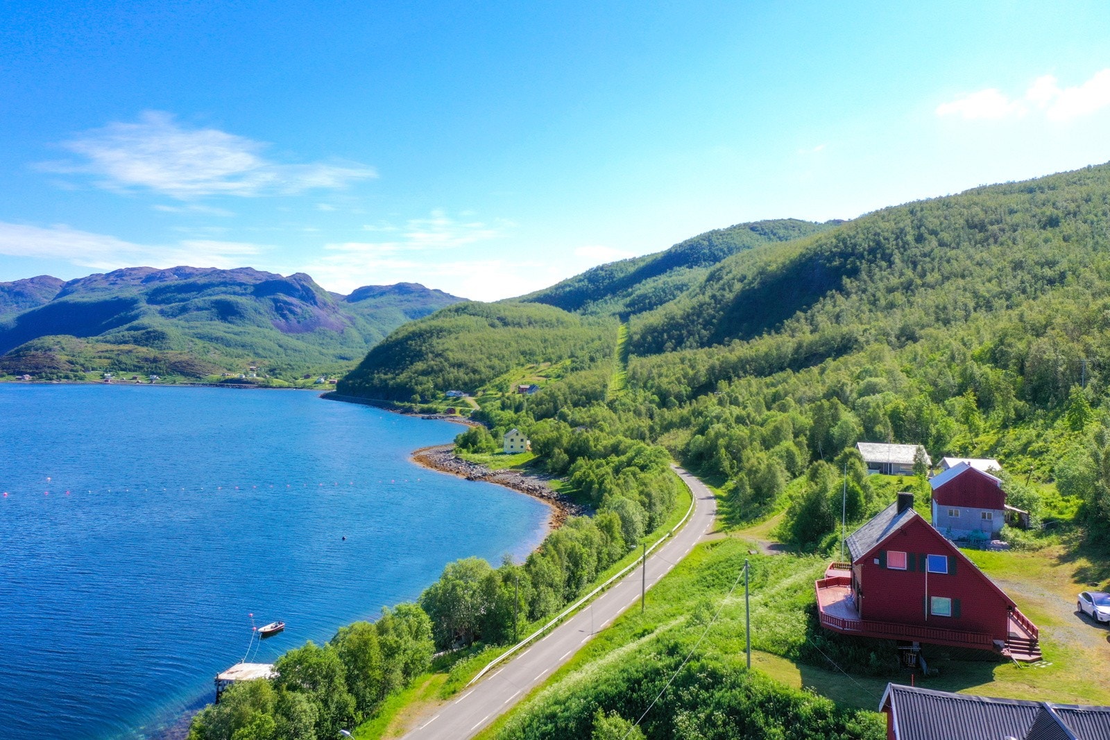 I omårdet er det gode turmuligheter Galleribilde