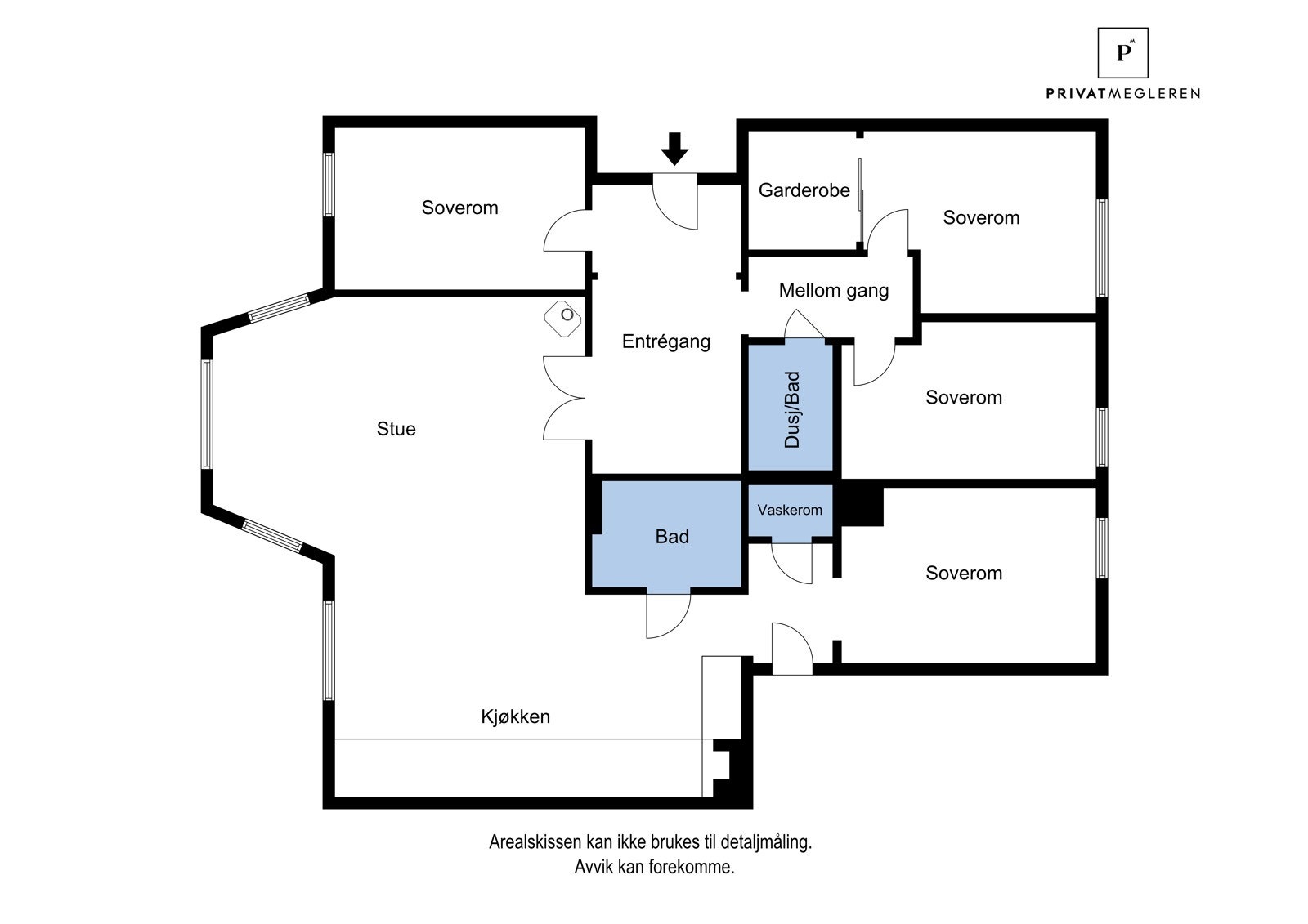 Planskisse Løvenskiolds gate 8b Galleribilde