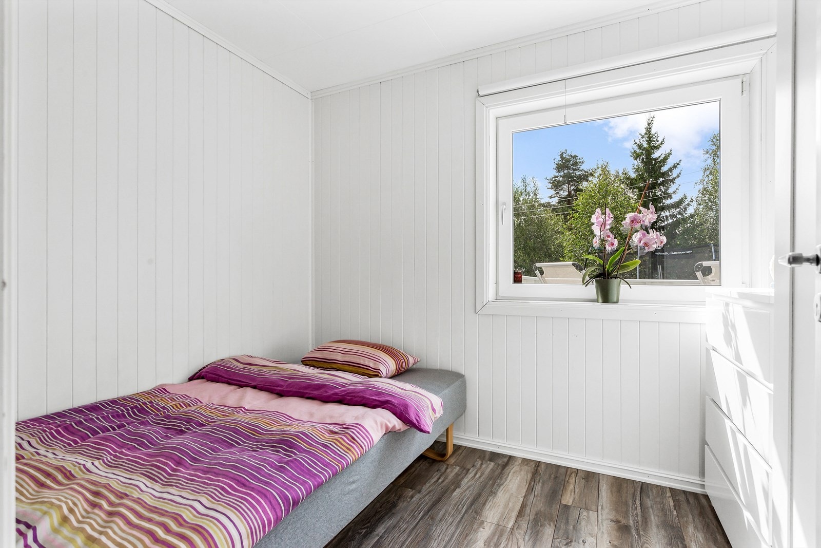 Soverom 2 og 3 passer fint som barnerom, gjesterom, kontor eller liknende. Galleribilde