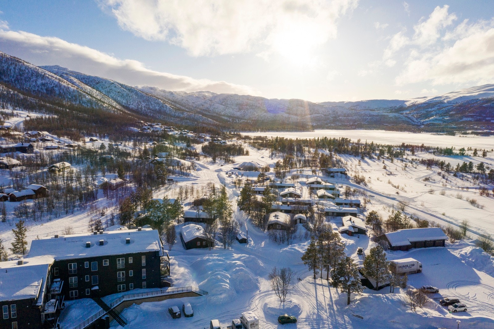 Her kan du nyte nydelig ettermiddags sol på terrassen. Galleribilde