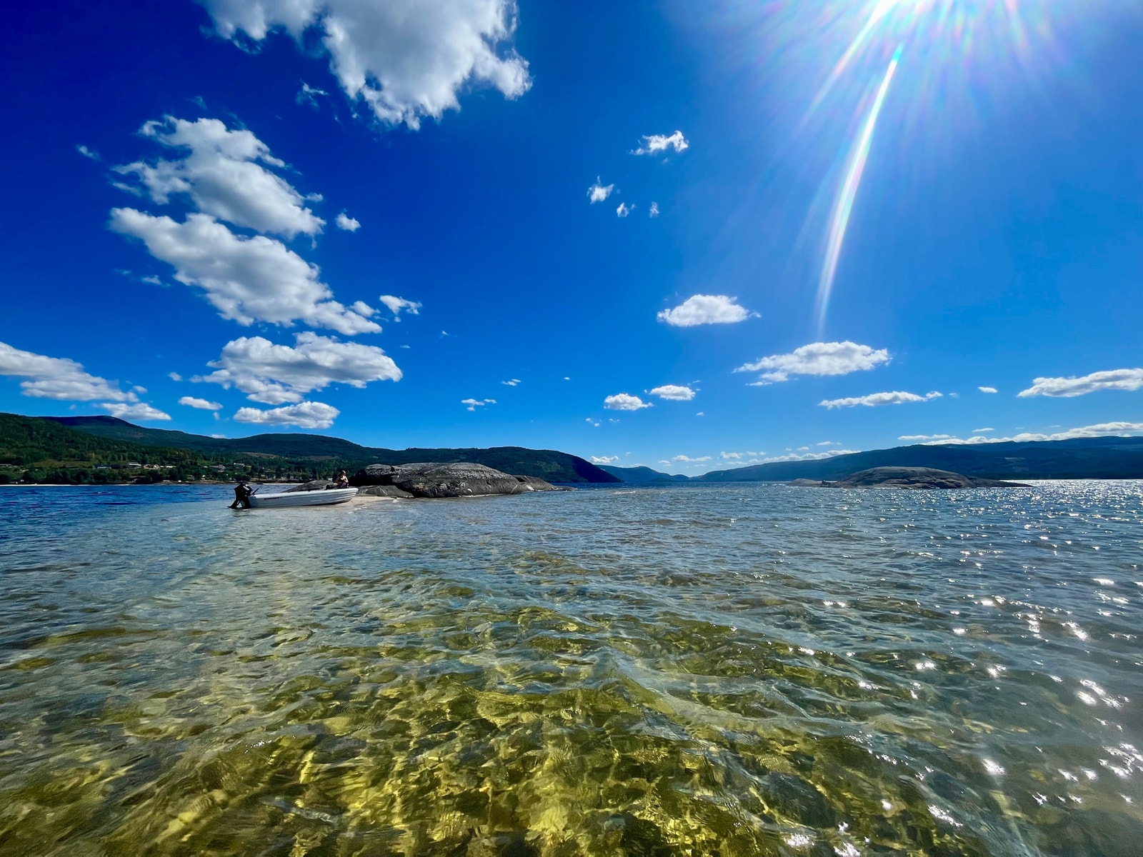 Nydelig badevann i Nisser Galleribilde