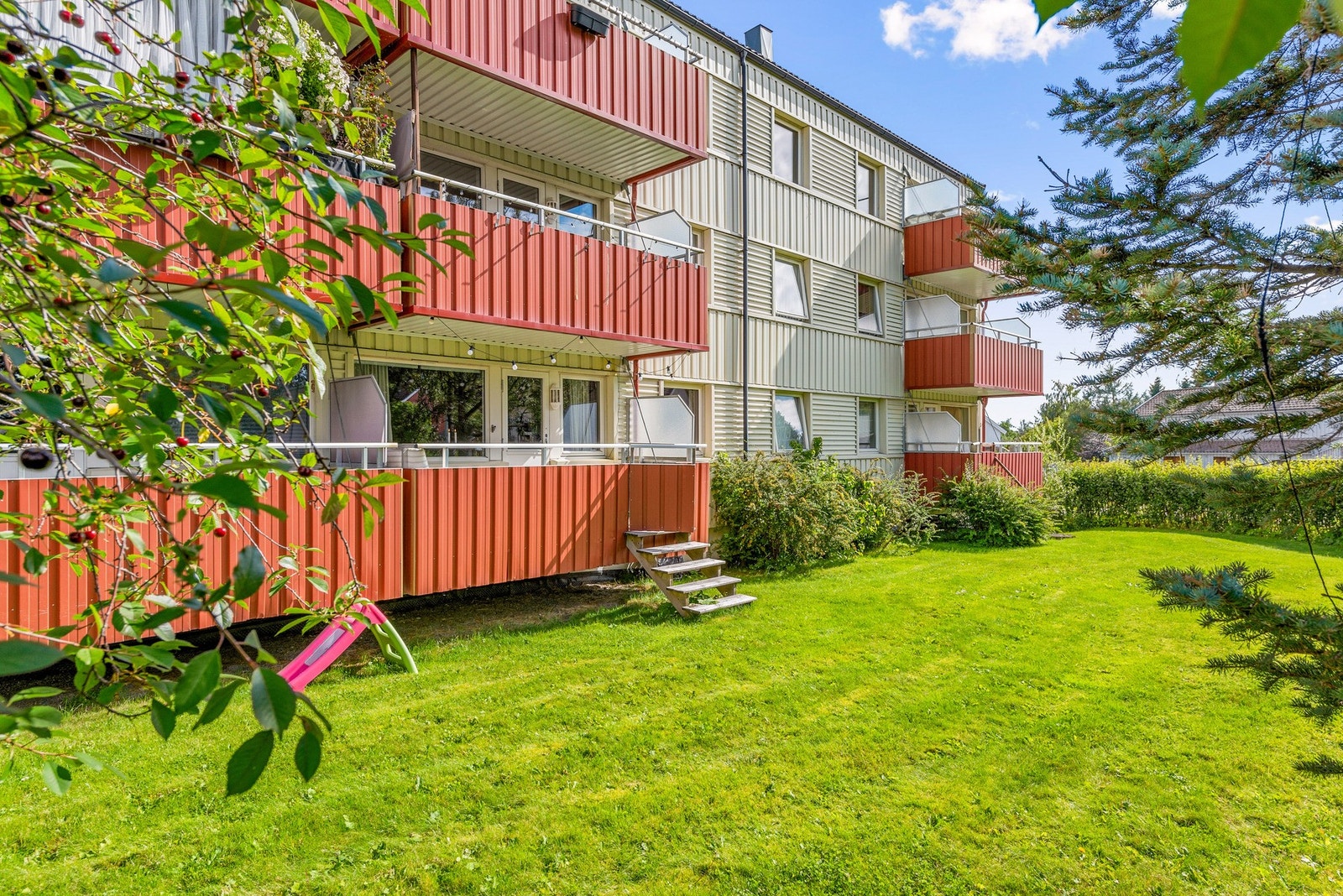 Sameiet har pent opparbeidet fellesareal Galleribilde