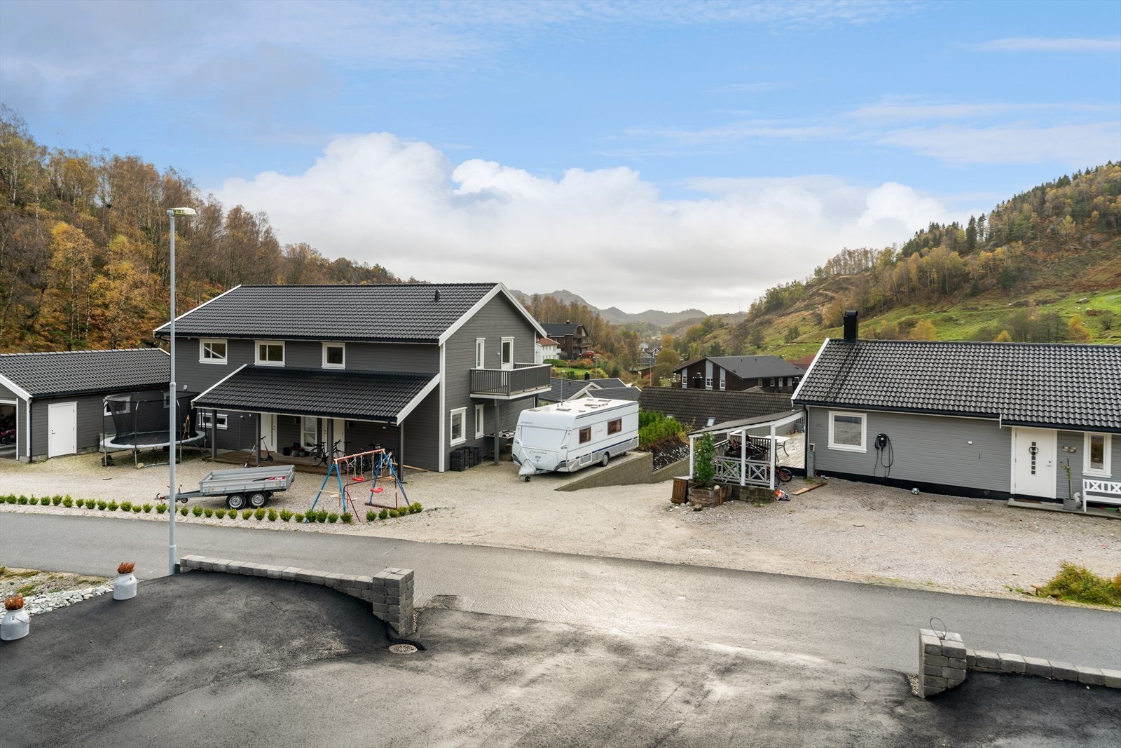 Utsikt fra balkong. Galleribilde