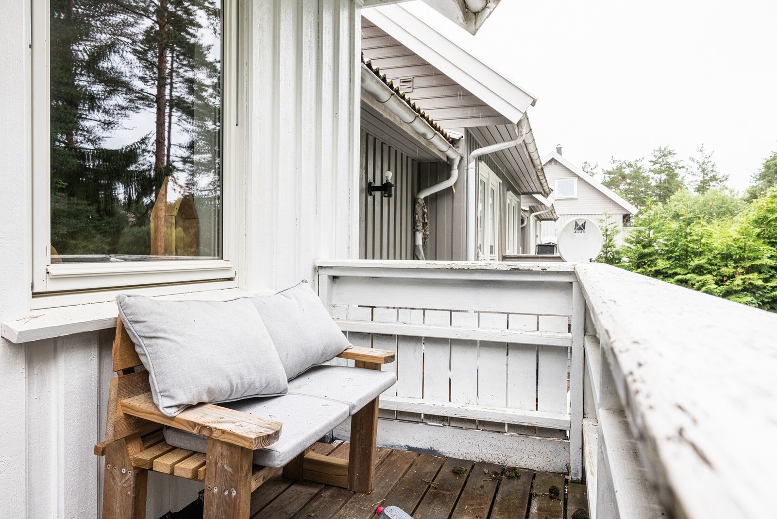 Balkong på ca. 4kvm. Galleribilde