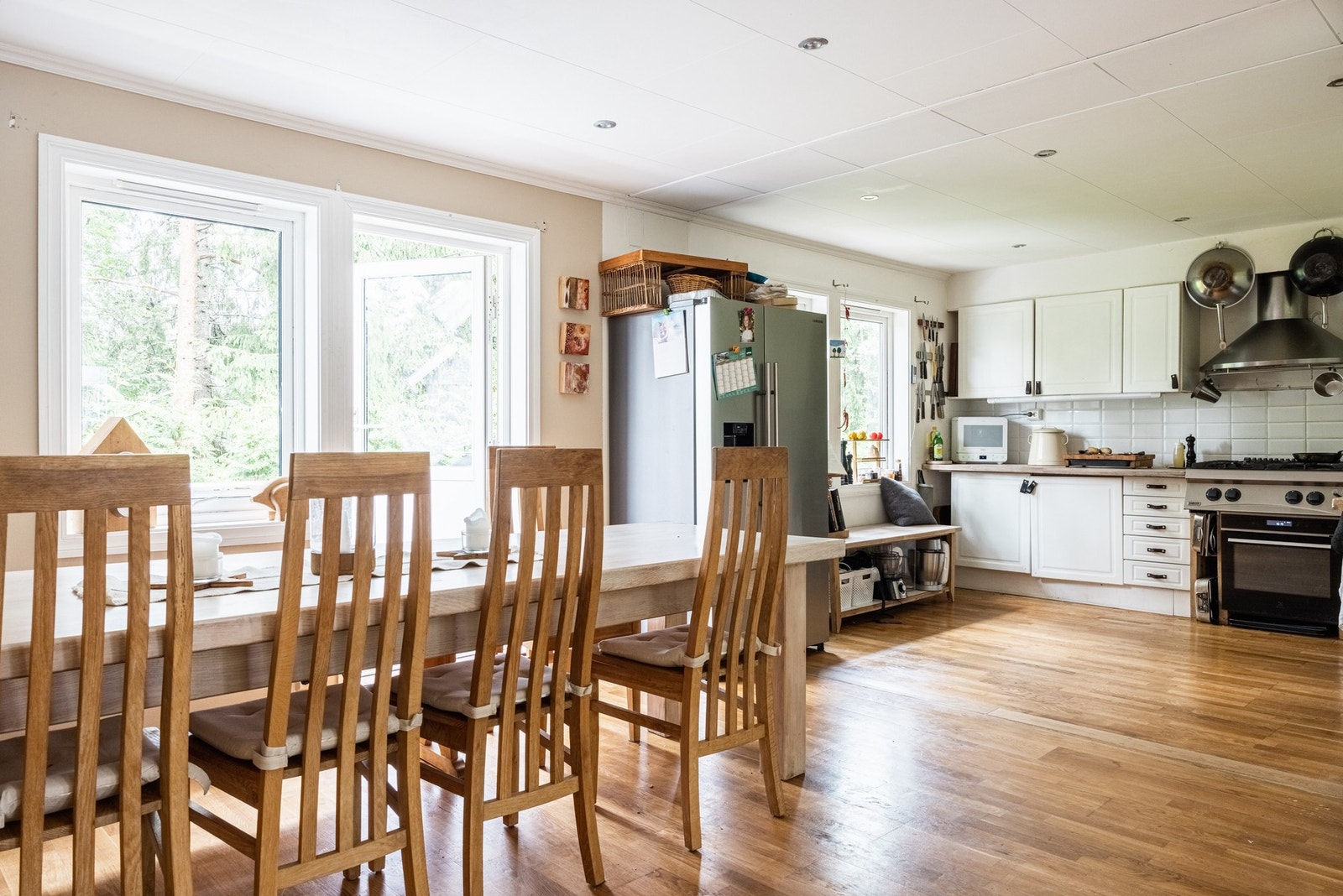 Tilbaketrukket kjøkkenområde. Galleribilde