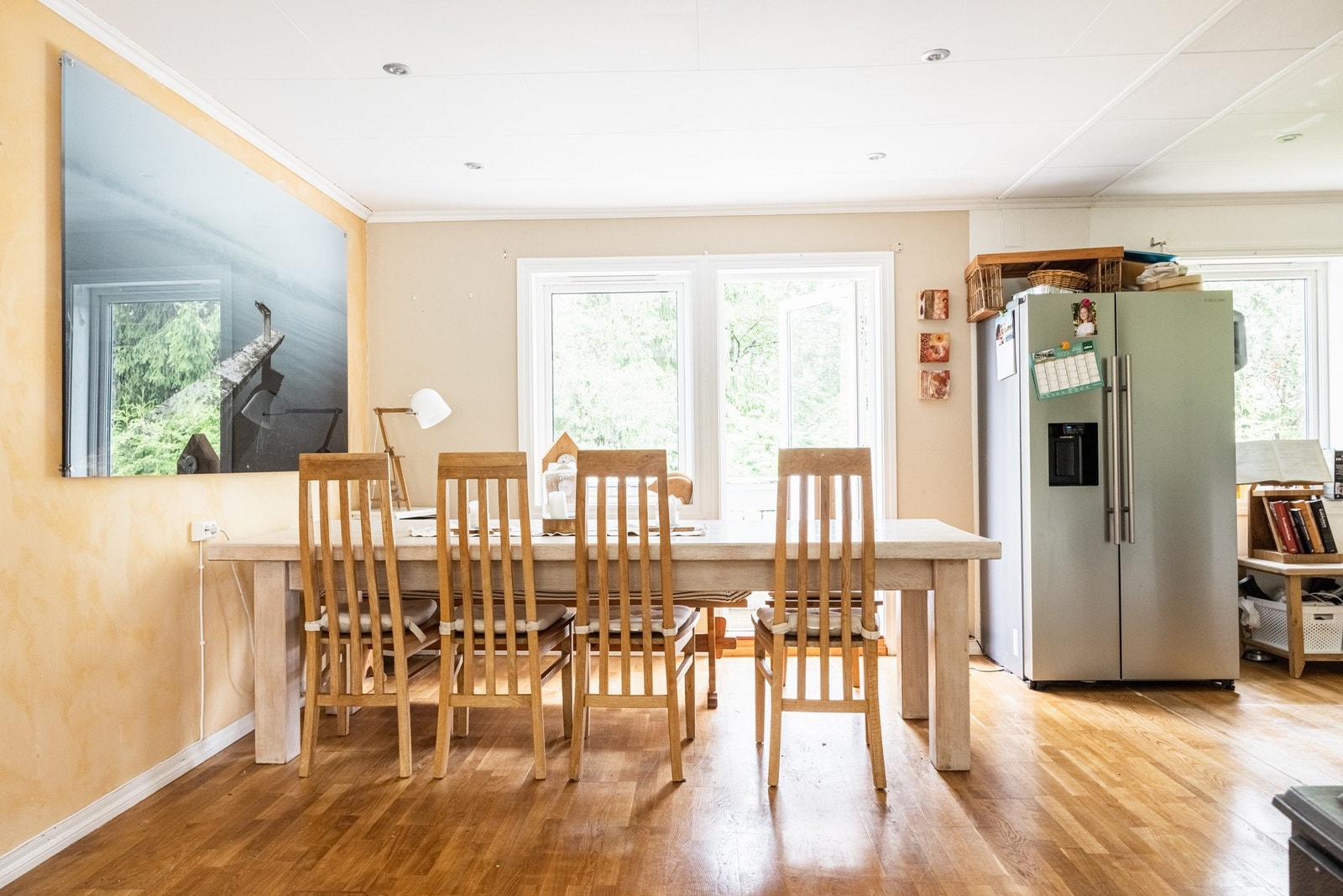 Romslig med areal for middager med gode venner og familie. Galleribilde