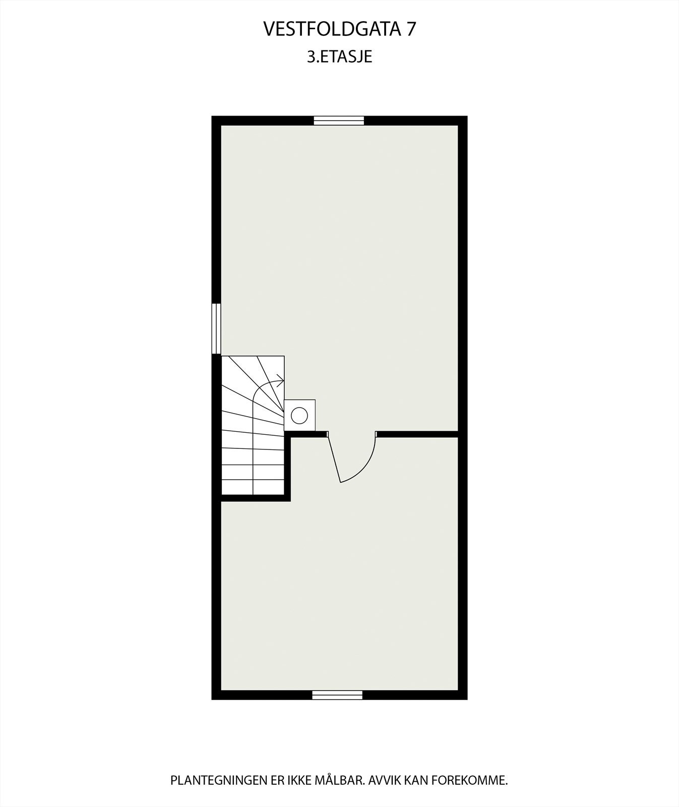 Plantegning av loftet Galleribilde