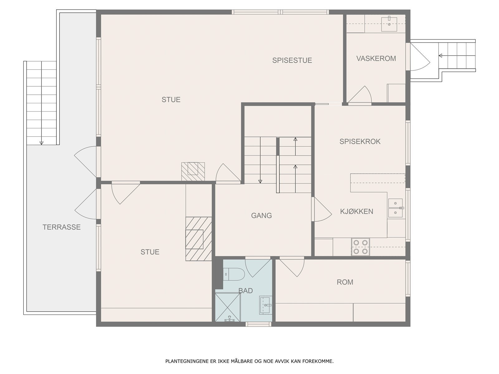 Fra hovedetasjen.... Galleribilde