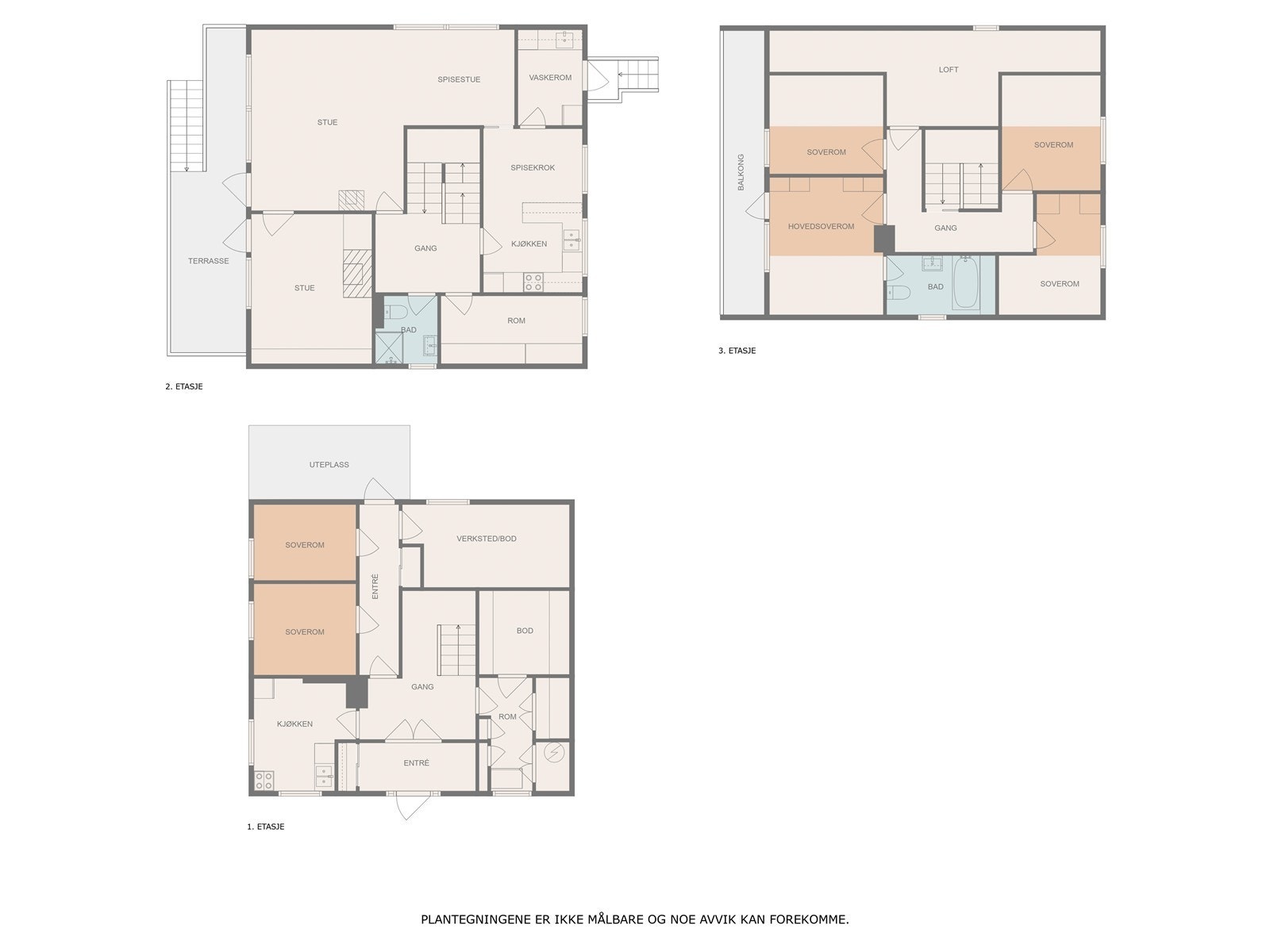 Oversikt over alle etasjer Galleribilde