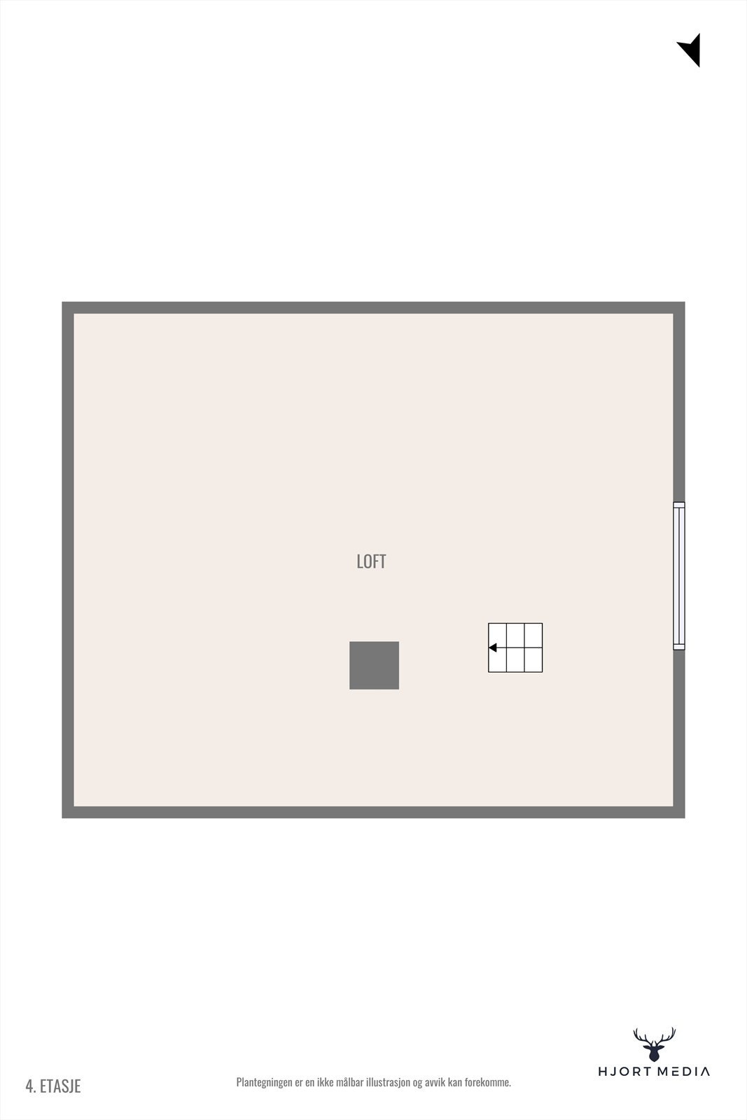 Plantegning forsamlingshus Galleribilde