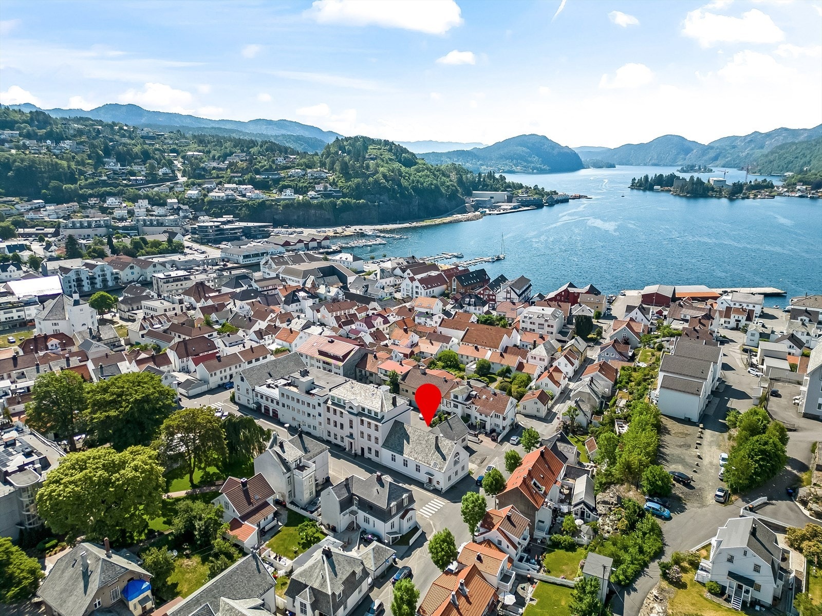 Dronefoto Galleribilde