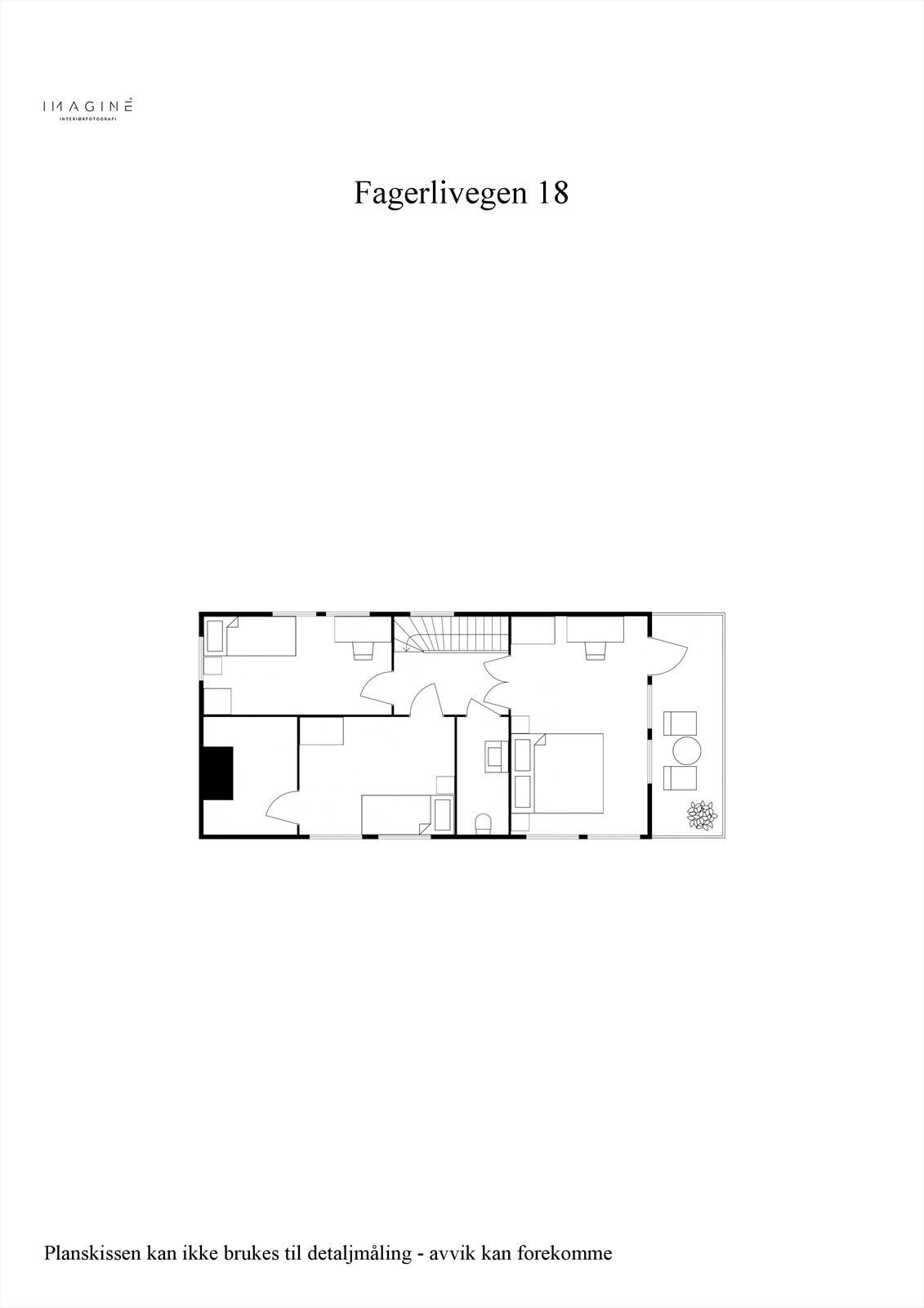 Plantegning - 2D - 2 Etg Galleribilde