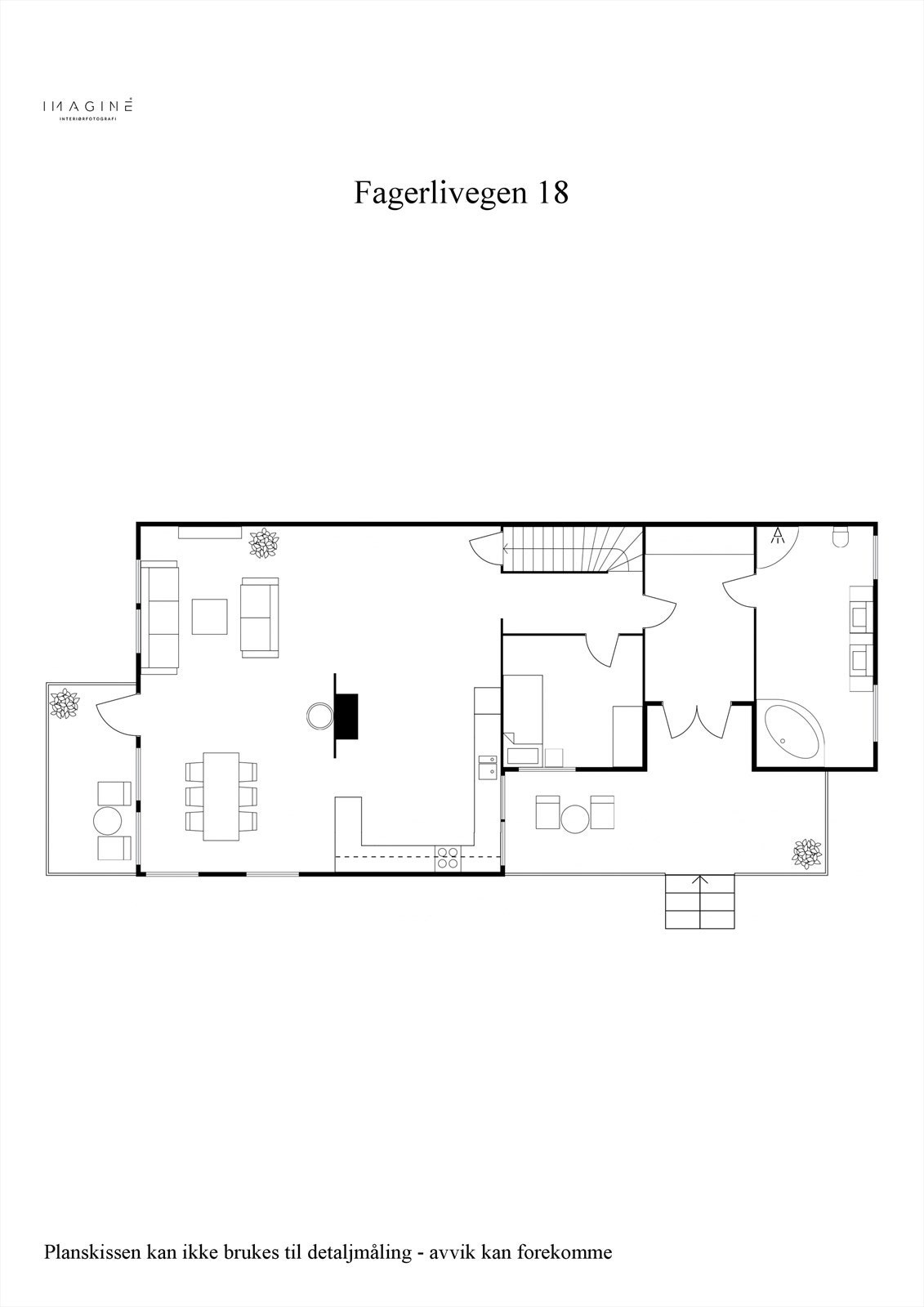 Plantegning - 2D - 1 Etg Galleribilde
