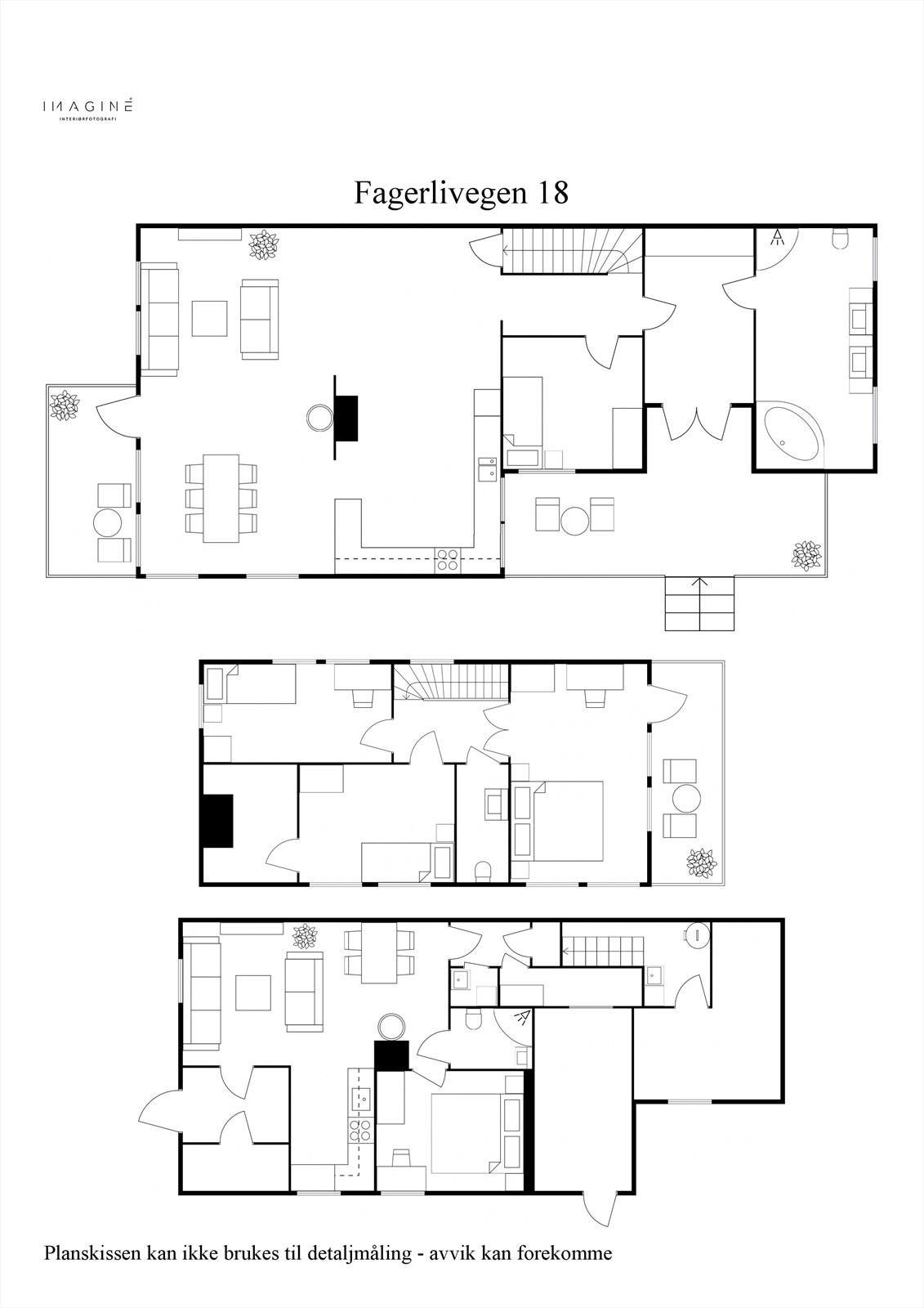 Plantegning- 2D Galleribilde
