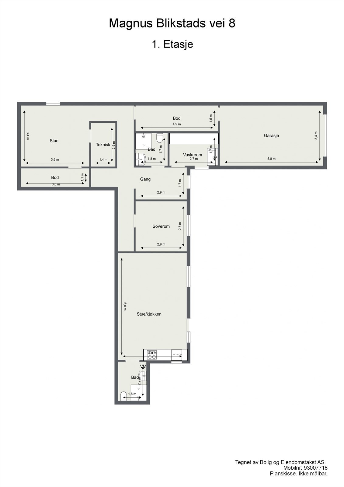 Magnus Blikstads vei 8 - 1. Etasje Galleribilde