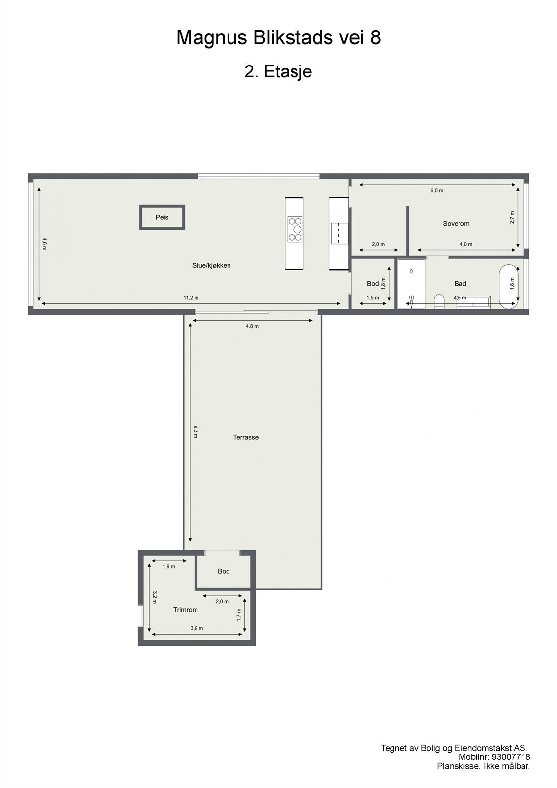 Magnus Blikstads vei 8 - 2. Etasje Galleribilde