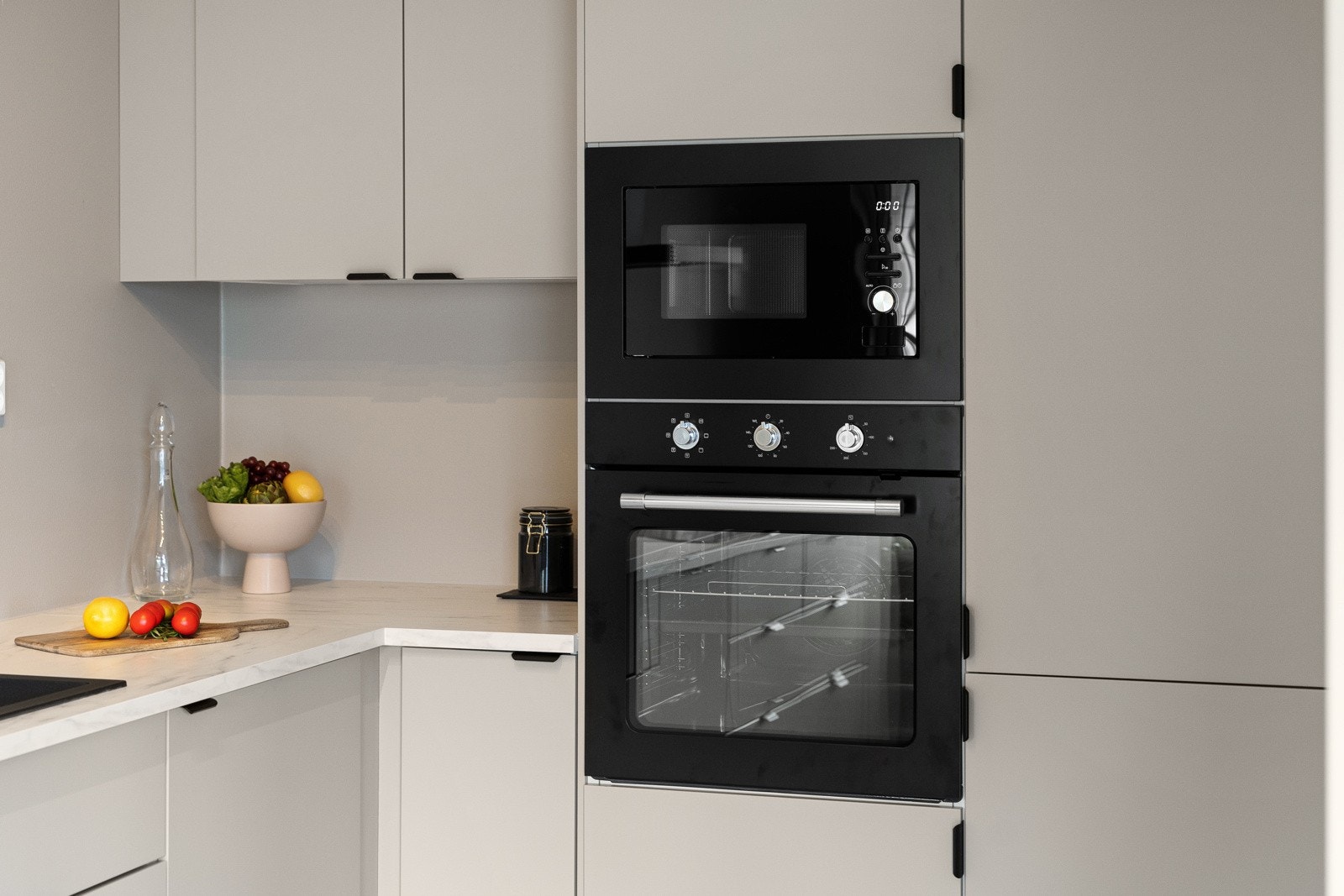 Alle nye, ubrukte integrerte hvitevarer medfølger. Galleribilde