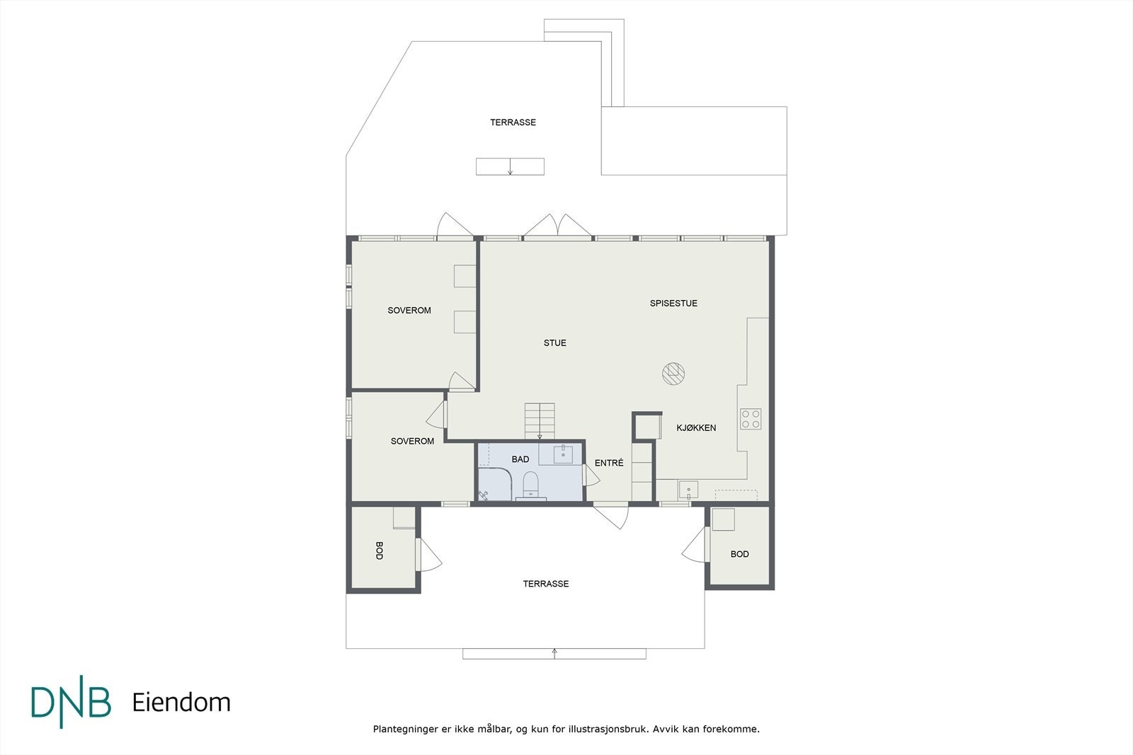 Plantegning. Galleribilde