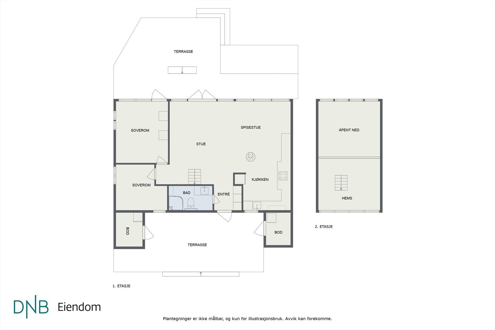 Plantegning. Galleribilde