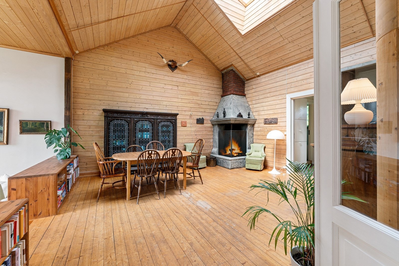 Flott klebersteinspeis med spekket murstein i pipen. Galleribilde