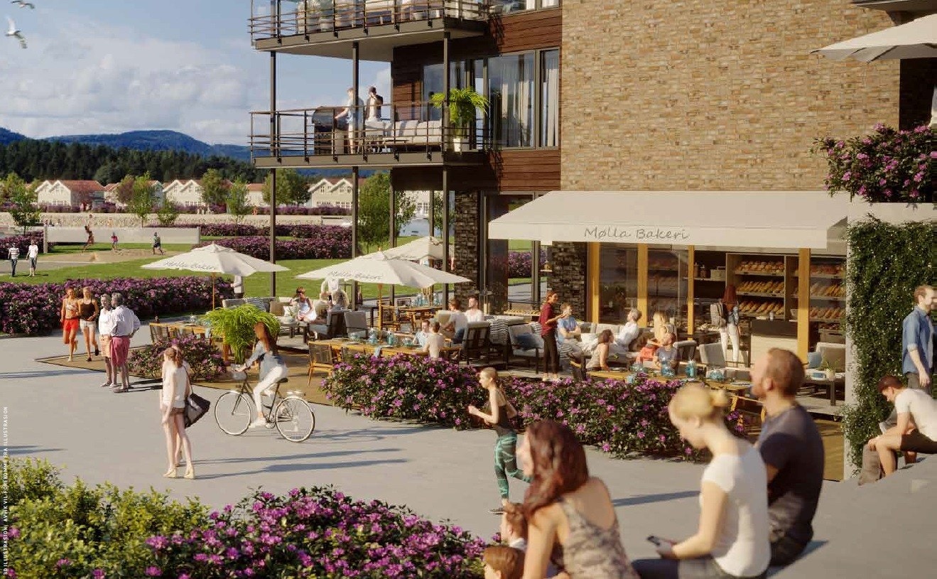 Bryggeparken bakeri/kafe Galleribilde