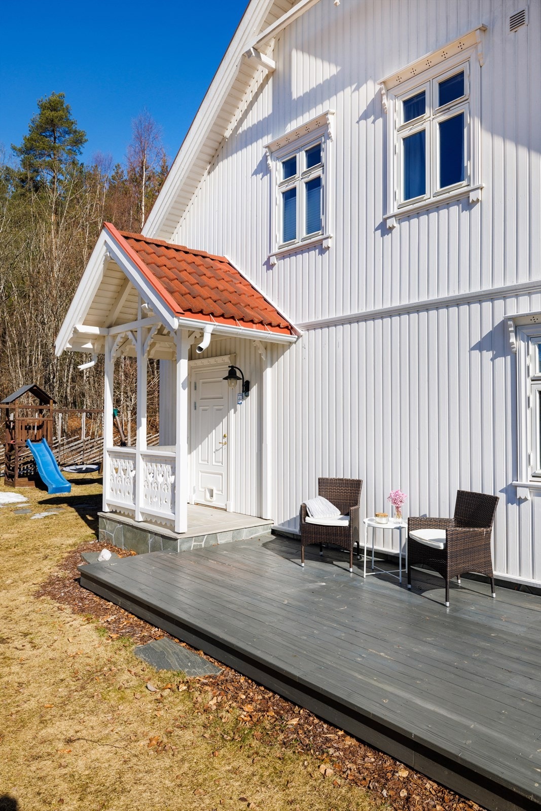 Direkte inngang til vaskerom. Praktisk med tanke på barn eller hund. Galleribilde