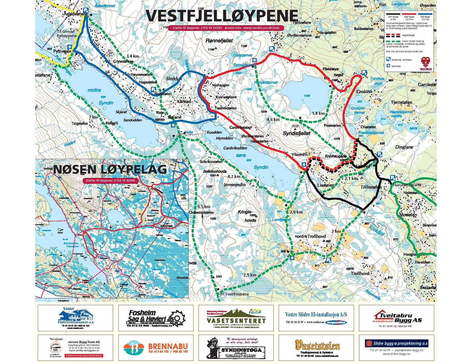 Alle tomtene ligger med umiddelbar nærhet til milevis av velpreparerte skiløyper. Galleribilde