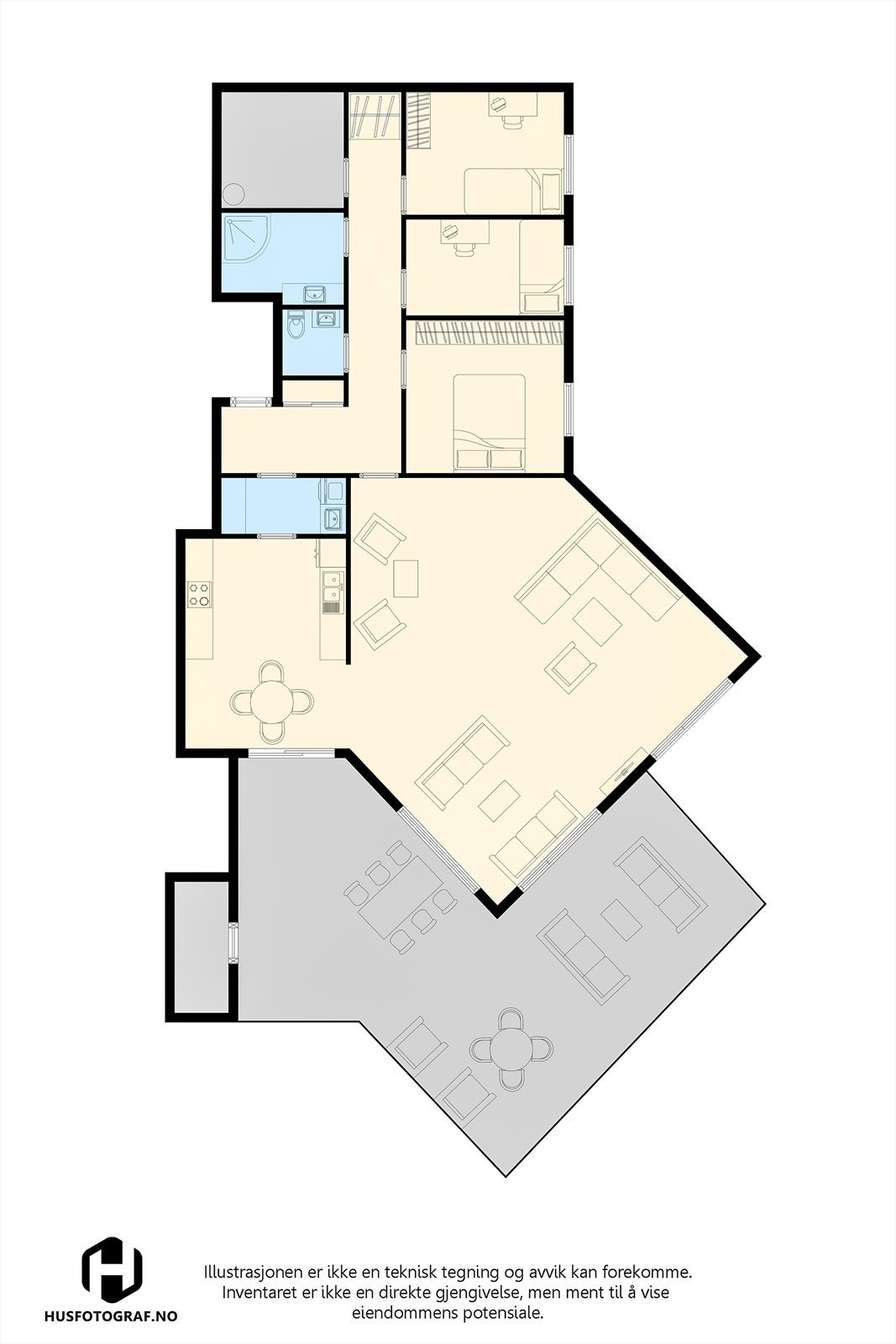 Plantegning. Galleribilde