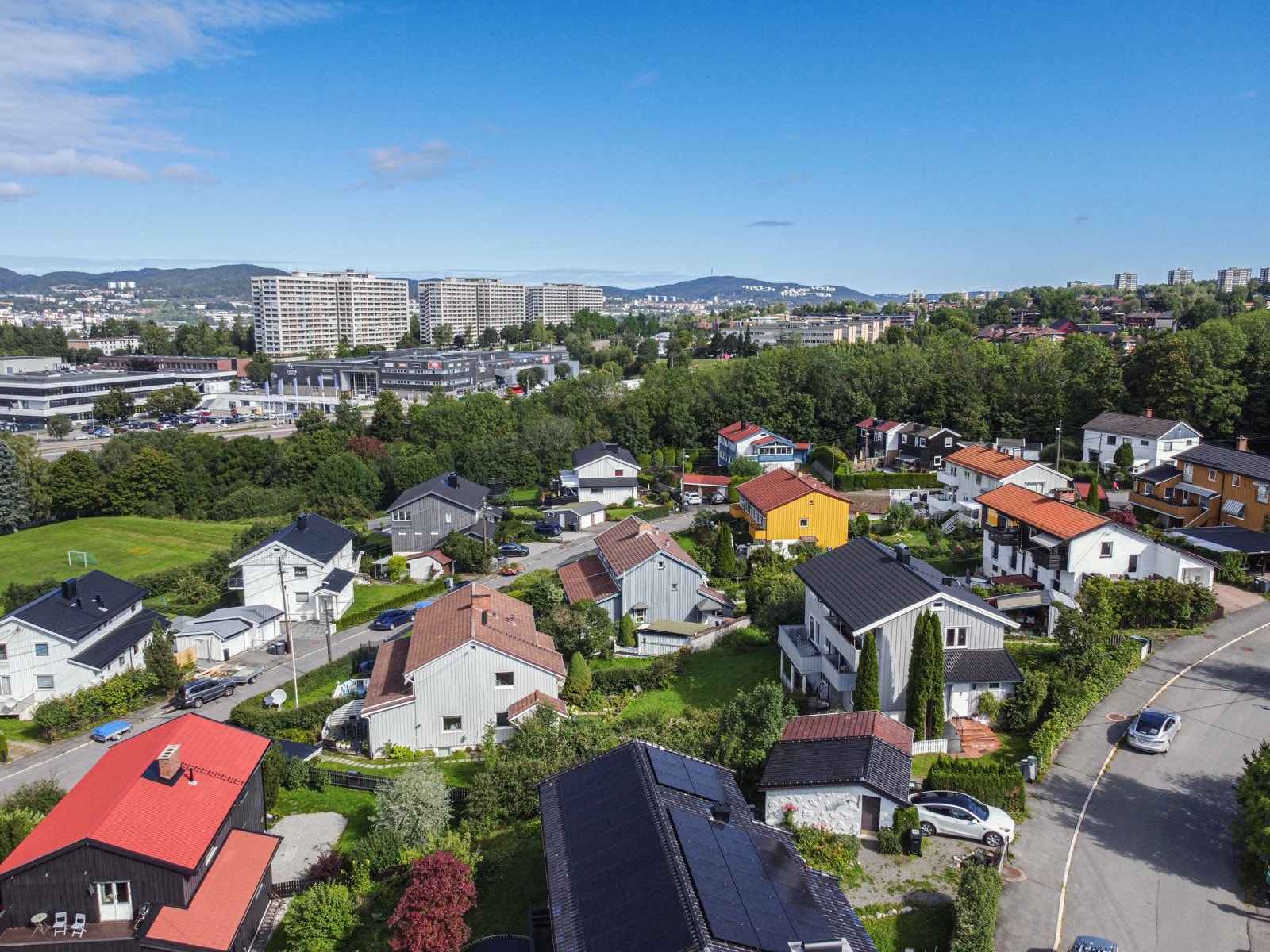 Barnevennlig og fredelig villaområde med gode oppvekstsvilkår. Galleribilde