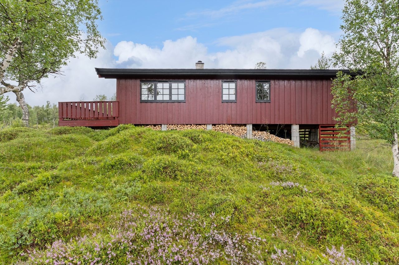 Godt vedlikeholdt hytte med tomt på 1,45 mål Galleribilde