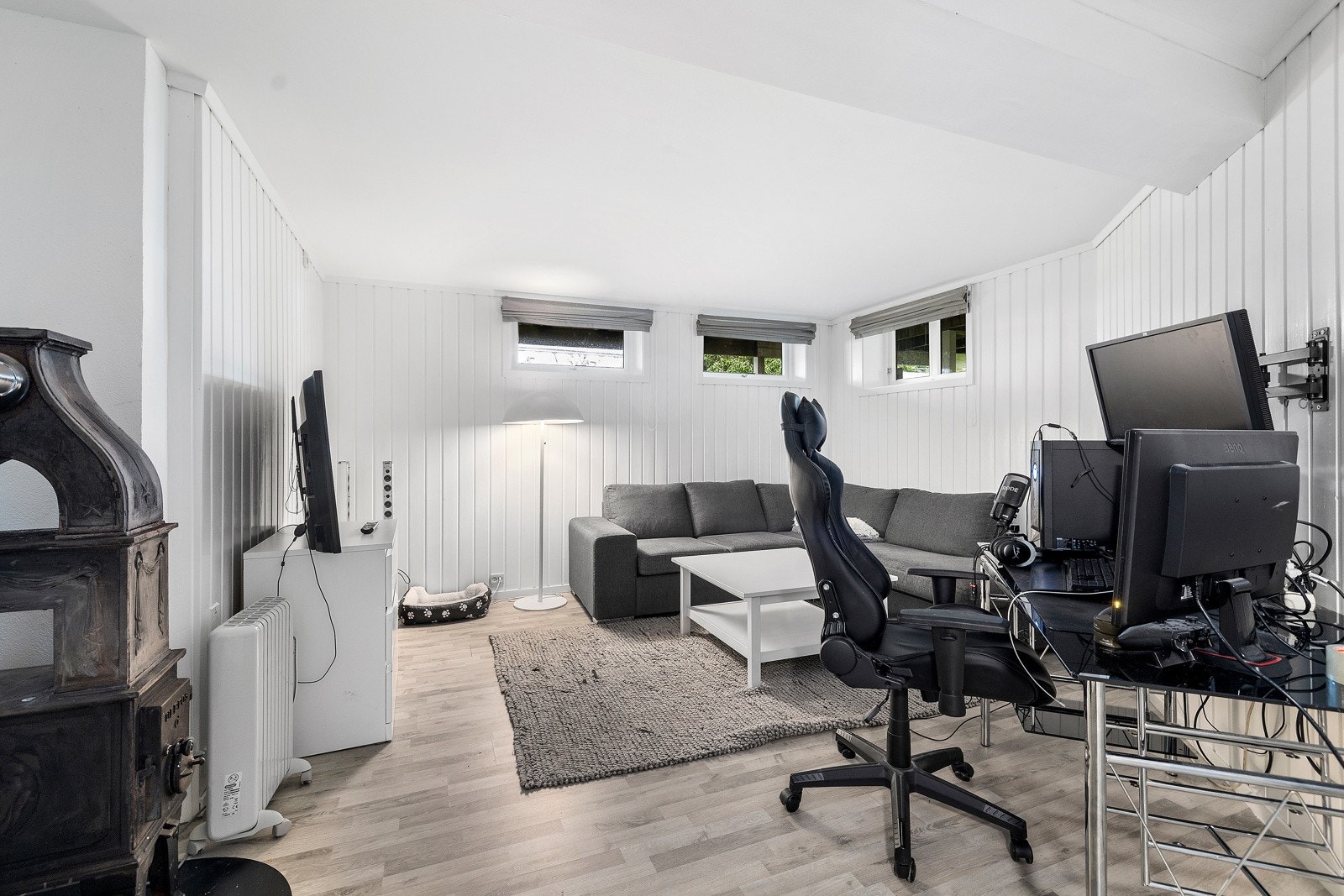 Stue med plass til sittegruppe Galleribilde