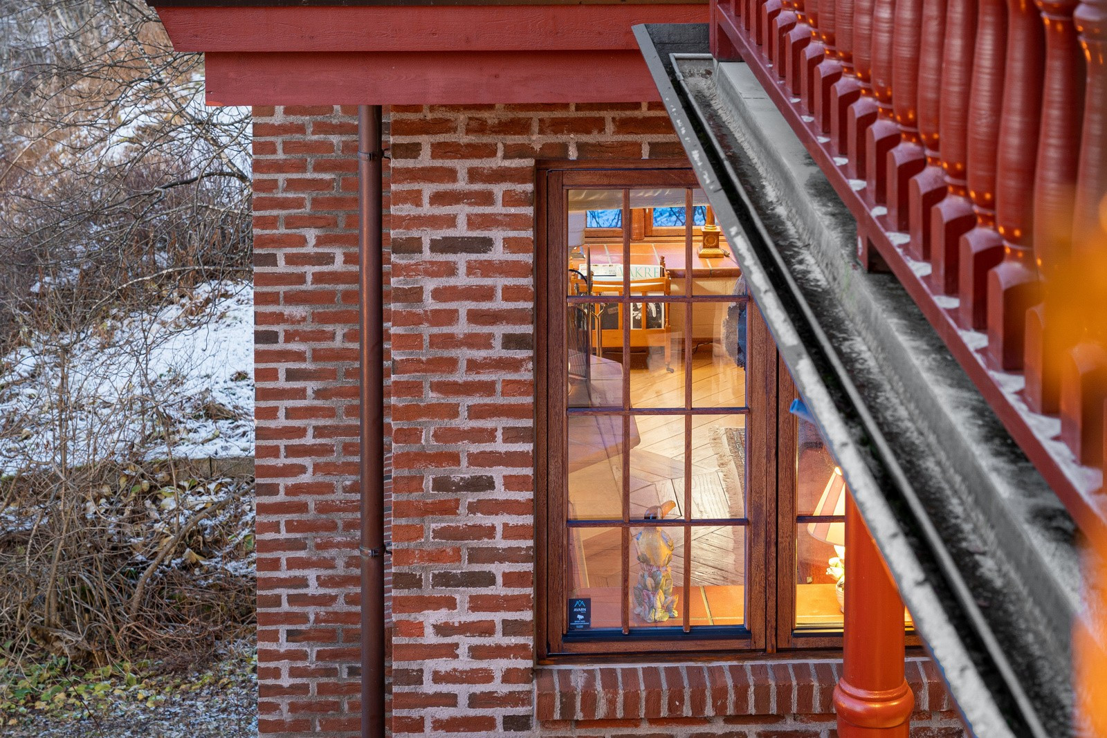 Detalj fra soverom 2.etg mot stue 1.etg