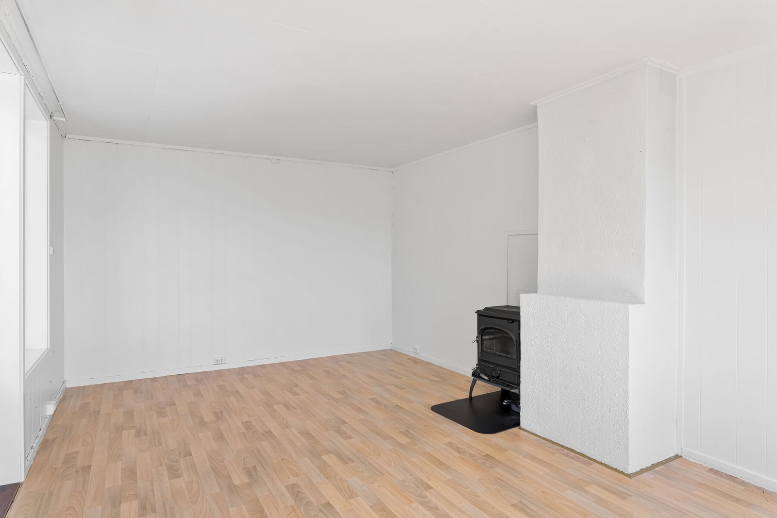 Oppvarming med vedovn Galleribilde