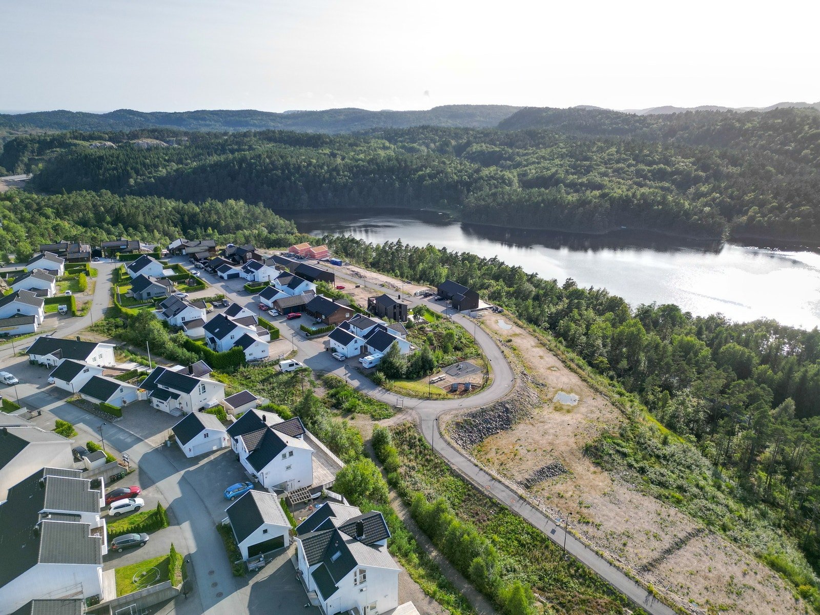 Utsikt mot Repstadvannet. Galleribilde